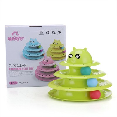 Plastic Pet Cat Roller Toy